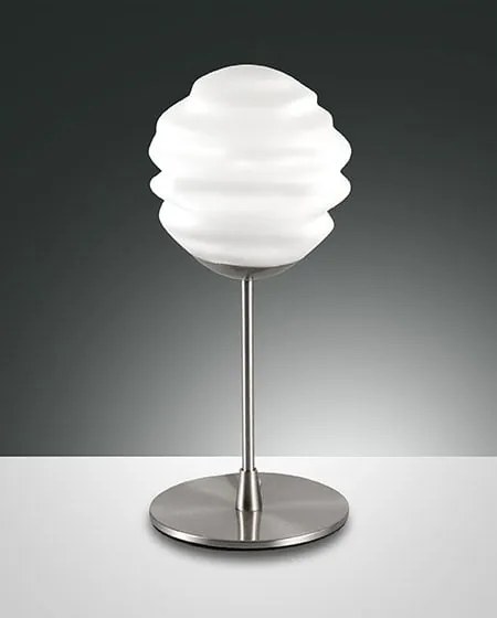 Stolové svietidlo FABAS AVA TABLE LAMP SATINED NICKEL 3290-30-178