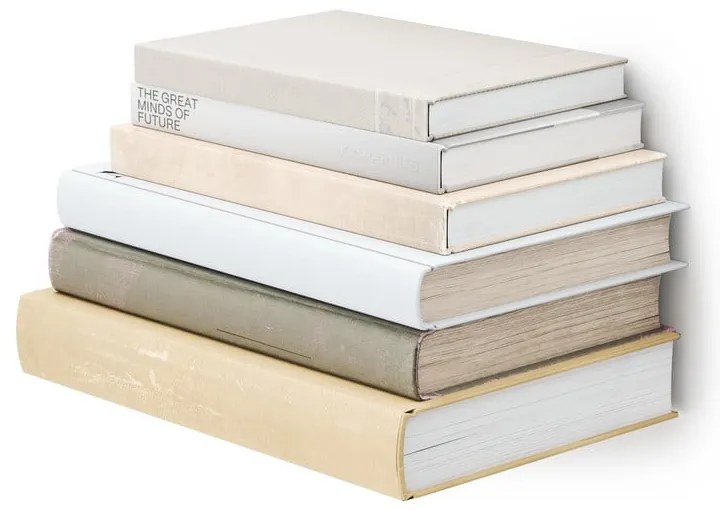 Kovové police v súprave 3 ks v striebornej farbe 18 cm Conceal – Umbra