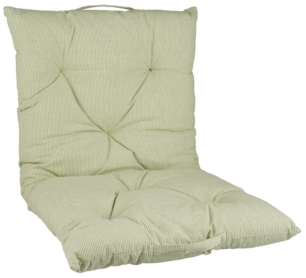 Ib Laursen Prešívaný matrac Green Stripes 50 × 100 cm