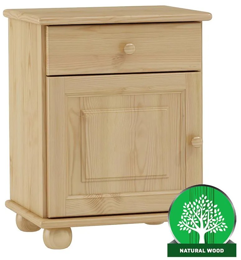 Nočný stolík borovica Filunek