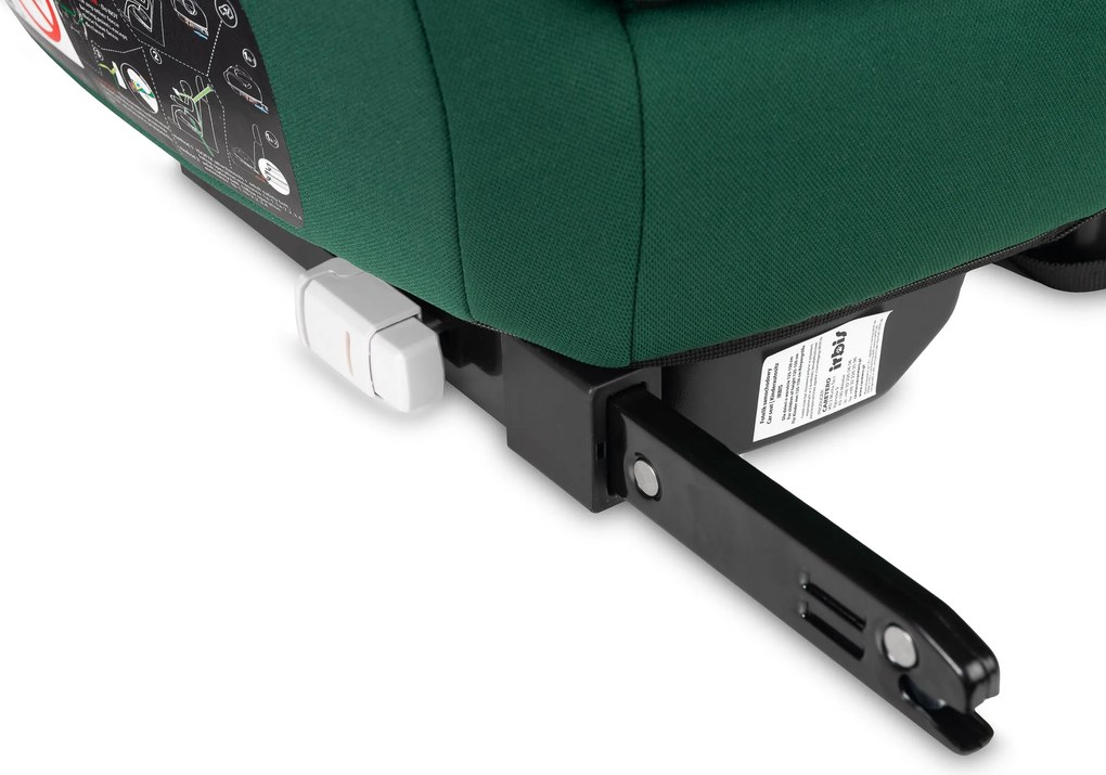 Autosedačka Caretero Irbis I-SIZE 125-150 cm , podsedak s opierkou chrbta Farba: Emerald