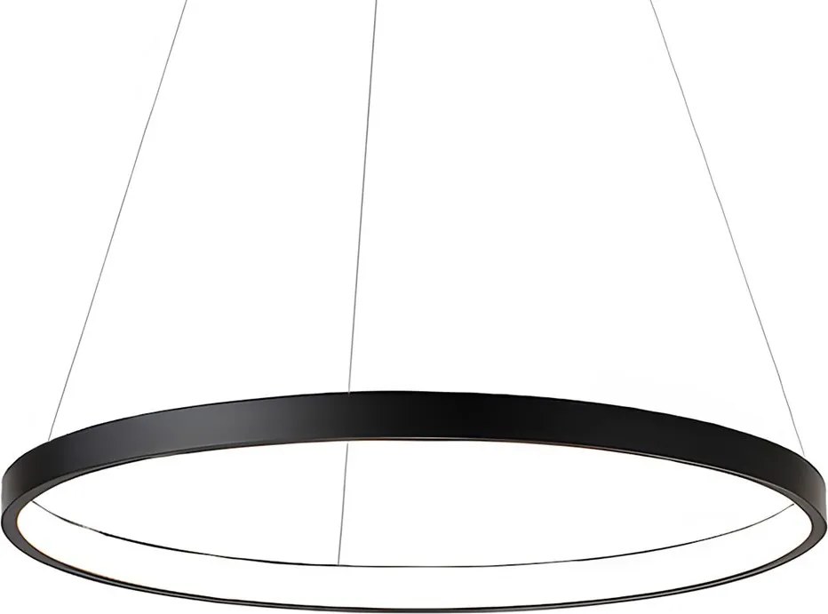 Toolight Toolight, LED stropné svietidlo 40cm, 24W, 3000K, LHJ011-CP, čierna, OSW-60006