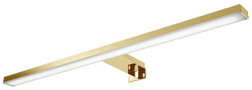 Lotosan LN0331CI ASTER LED osvetlenie na zrkadlo 50 cm 50 cm zlatá