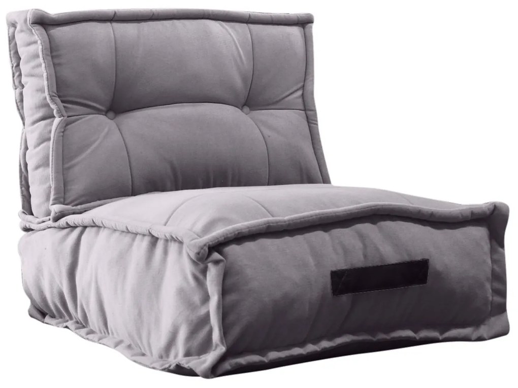 Sedací vak ve tvaru křesla Omi šedý