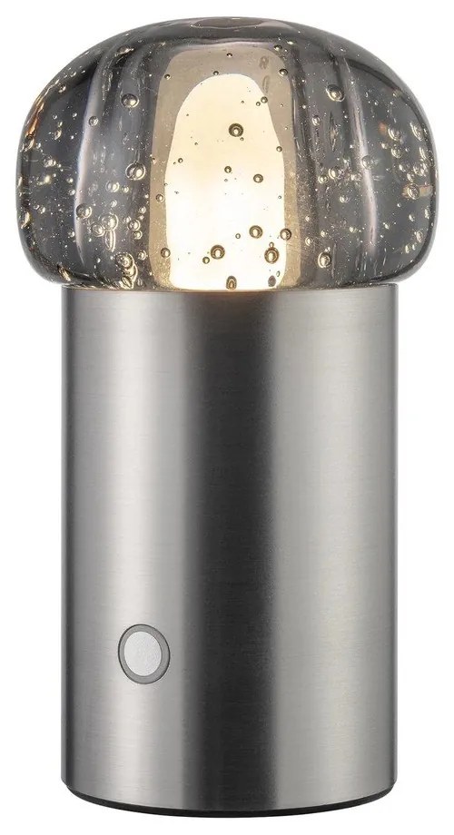 LED prenosné stmievateľné vonkajšie svietidlo na USB ø 10 cm Iris – Blomus