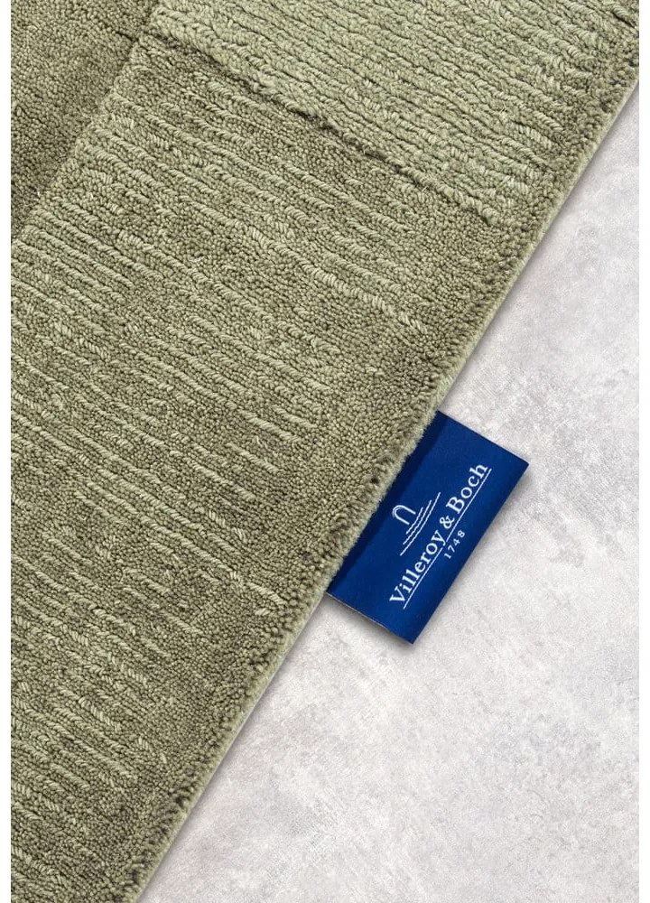 Zelený ručne tkaný vlnený koberec 160x230 cm Charlotte – Villeroy&Boch
