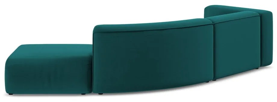 Tyrkysovomodrá zamatová leňoška (pravý roh) Ekahi – Makamii