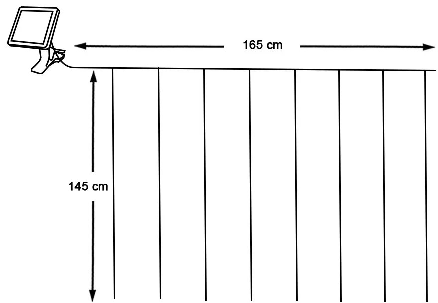 Solárna dekoračná svetelná reťaz pre osvetlenie slnečníka