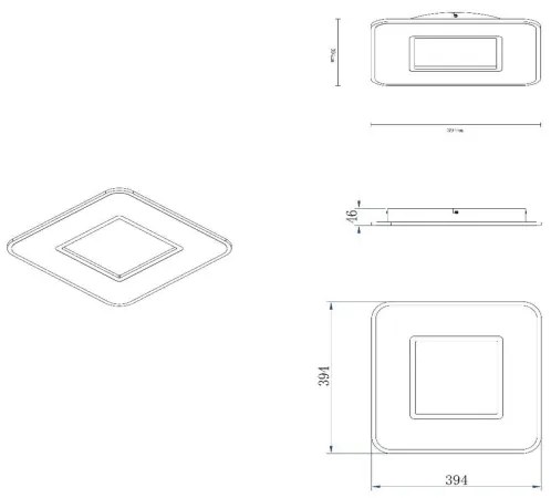 Lucide 44111/24/31 - LED Stmievateľné stropné svietidlo AXELLE LED/24W/230V biela