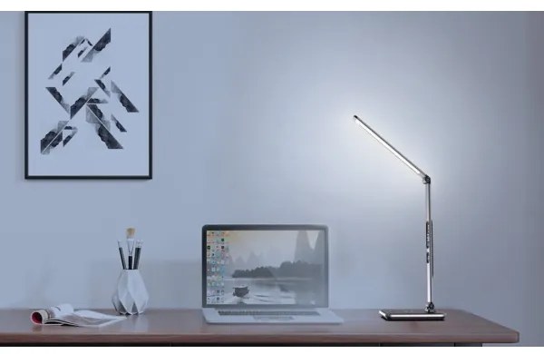 Immax 08968L - LED Stmievateľná stolná lampa LED/8,5W/230V s bezdrôtovým nabíjaním