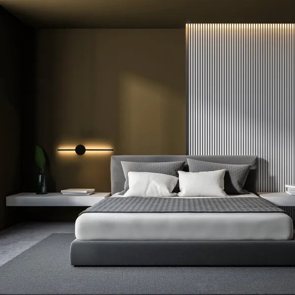 Brilagi - LED Nástenné svietidlo LUGO DUE LED/9W/230V čierna