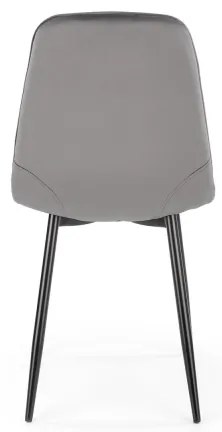 Jedálna stolička KINDREL 1 ks sivá