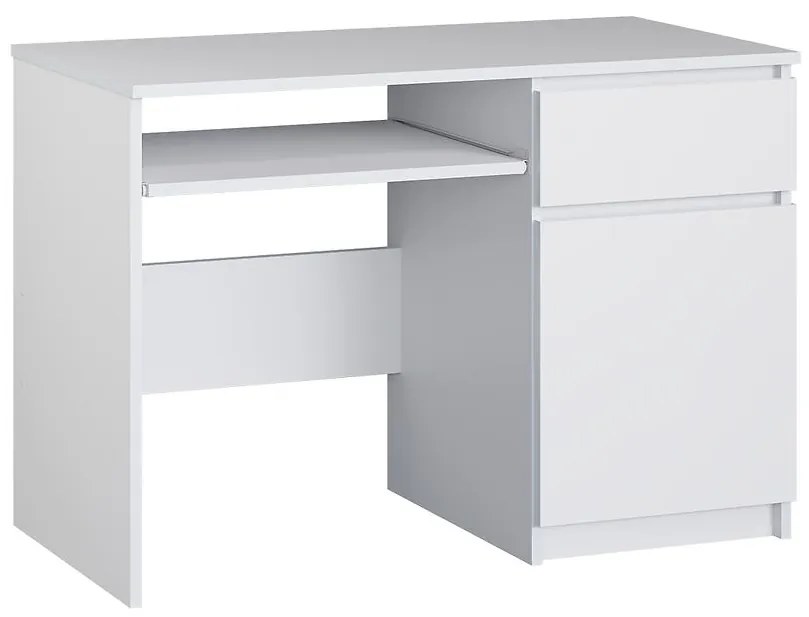 Písací stôl Noma Biely