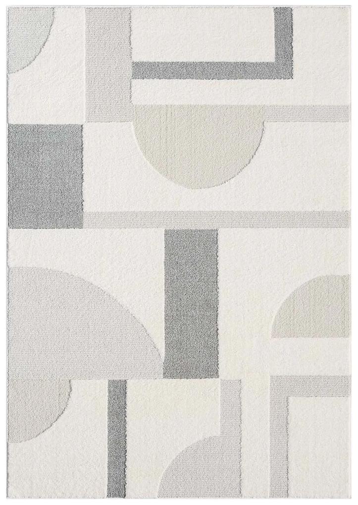 Dekorstudio Moderný koberec LOUNGE 9992 - sivý Rozmer koberca: 80x150cm