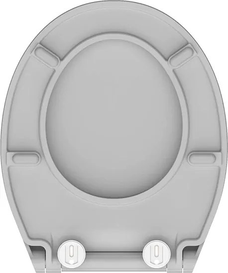 Eisl Sanitär WC sedátko Duroplast Soft Close Slim Grey 82702