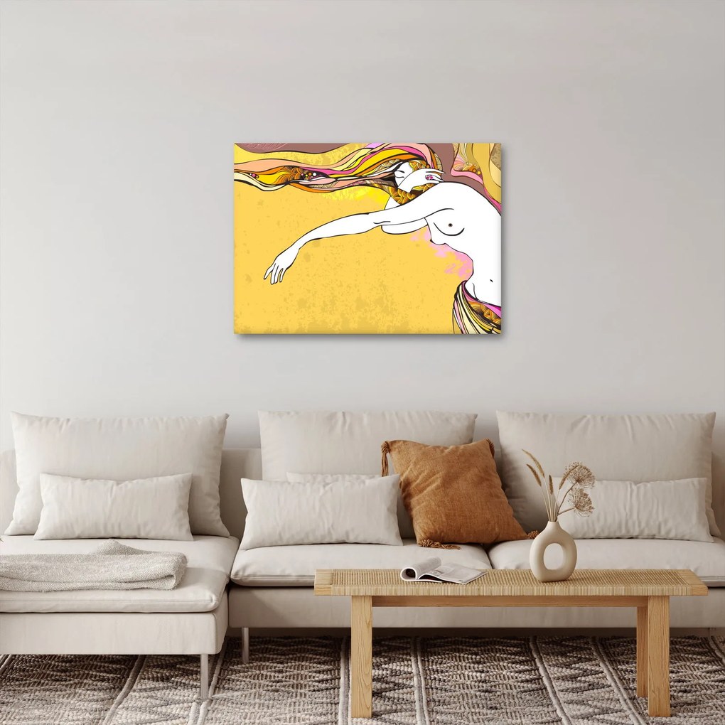 Obraz - Dievča (70x50 cm)