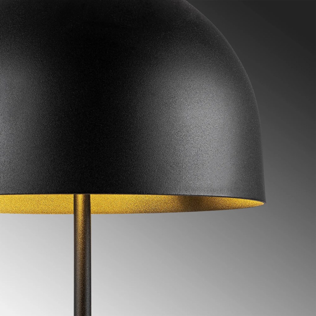 Stolní lampa Can černá