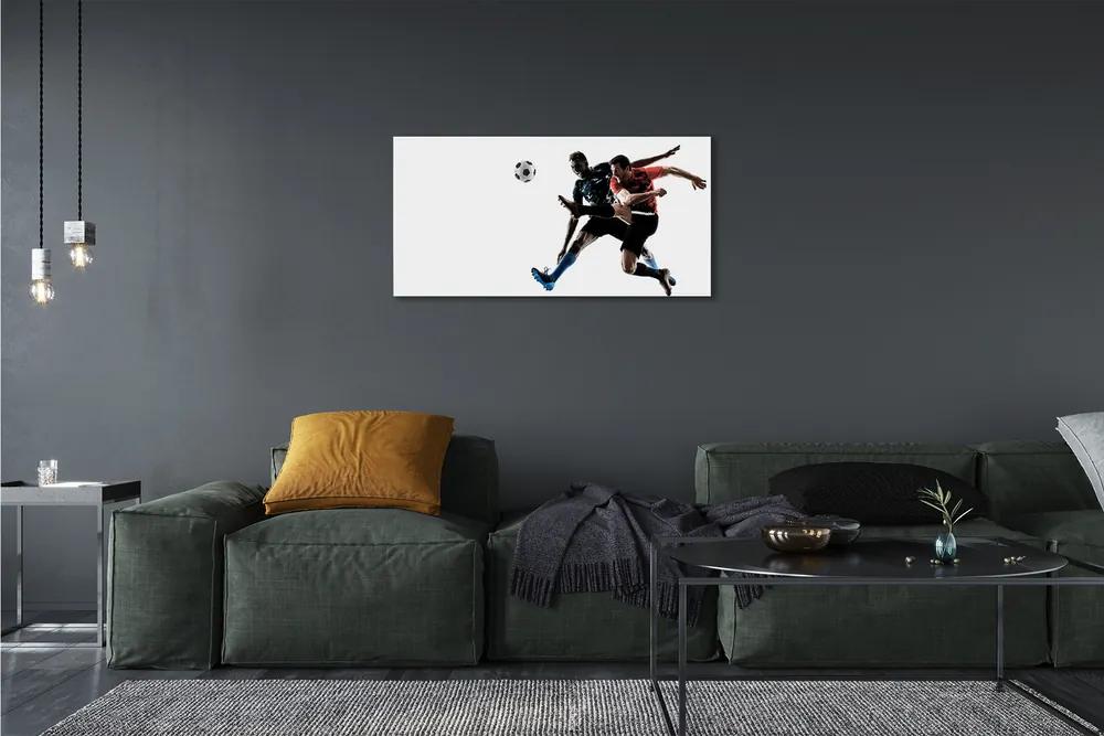 Obraz canvas muži futbal 120x60 cm