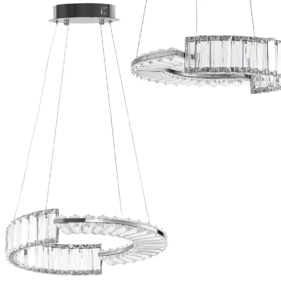 Toolight Toolight, LED stropné svietidlo APP1527-CP40, chrómová, OSW-06976
