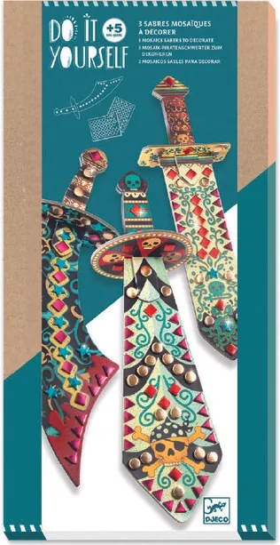 Djeco DIY Vyrob si sám Pirátske meče