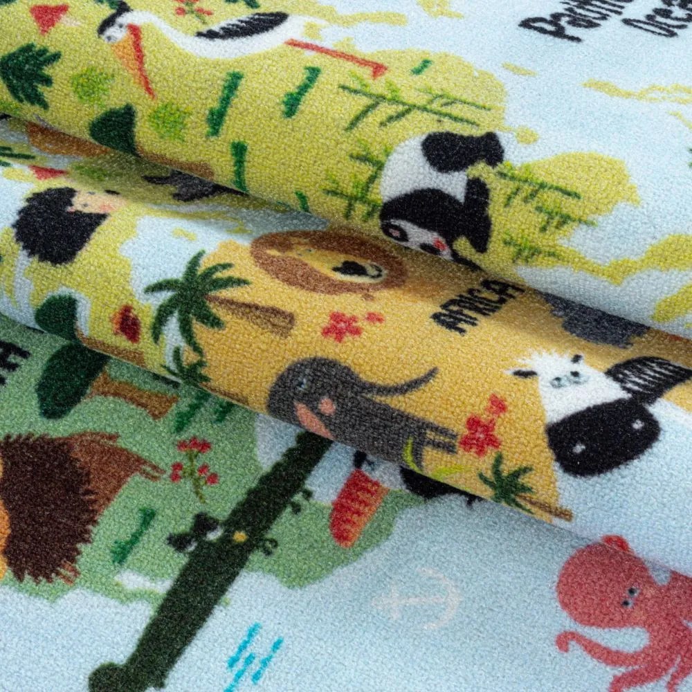 Ayyildiz, Kusový koberec Play 2917 blue, 140x200, modrá, detská izba