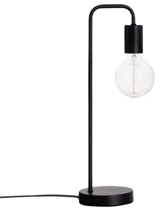 Stolná lampa Keli čierna 45 cm