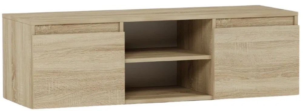 Moderný bezúchytkový TV stolík MODERN 120 cm - rôzne farebné prevedenia antracit mix artisan