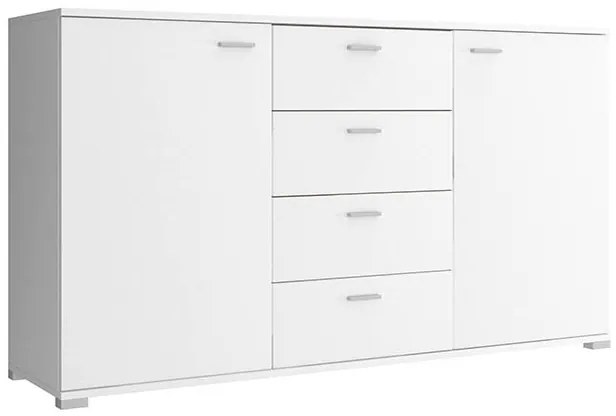 Komoda Torence 150 cm - biela
