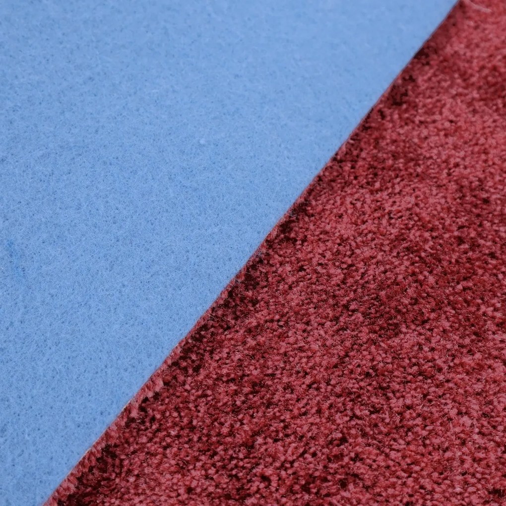 Koberec metráž Serenade 016, na mieru, šíře 4m,5m, červená, filc, chodba / predsieň, ITC