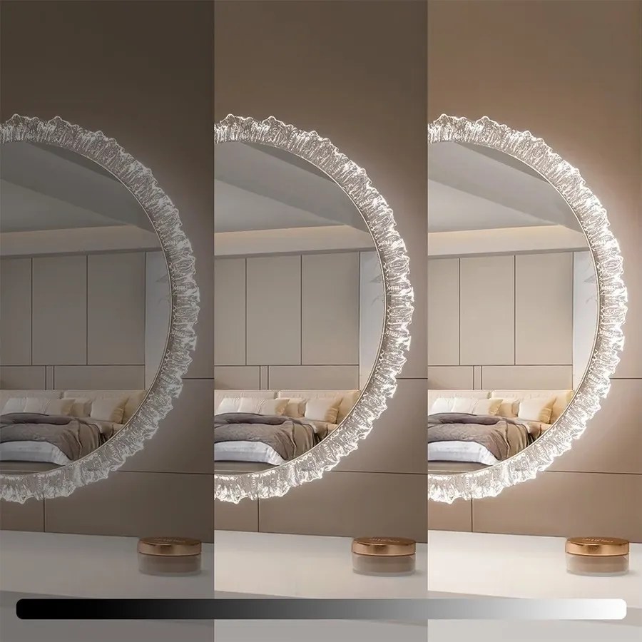 Dotykové nástenné zrkadlo s LED osvetlením YH-3561 60 cm