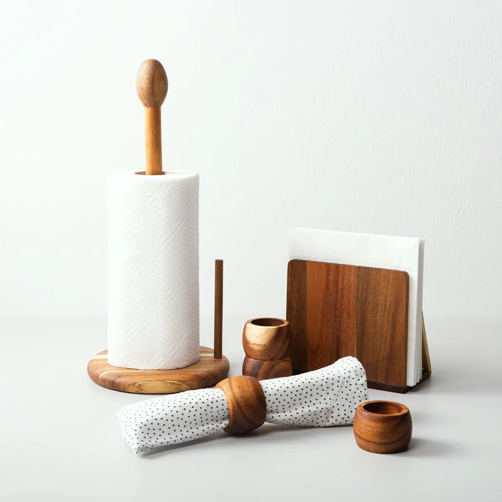 Stojan na servítky Agát 15,2 x 8,9 cm - FLOW Wooden - 593708