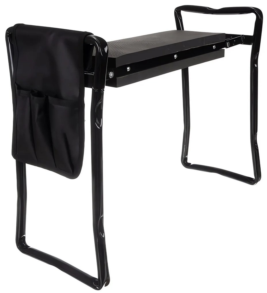Gardlov 23731 Multifunkčné záhradné kľakadlo 60 x 50 x 27 cm, čierna