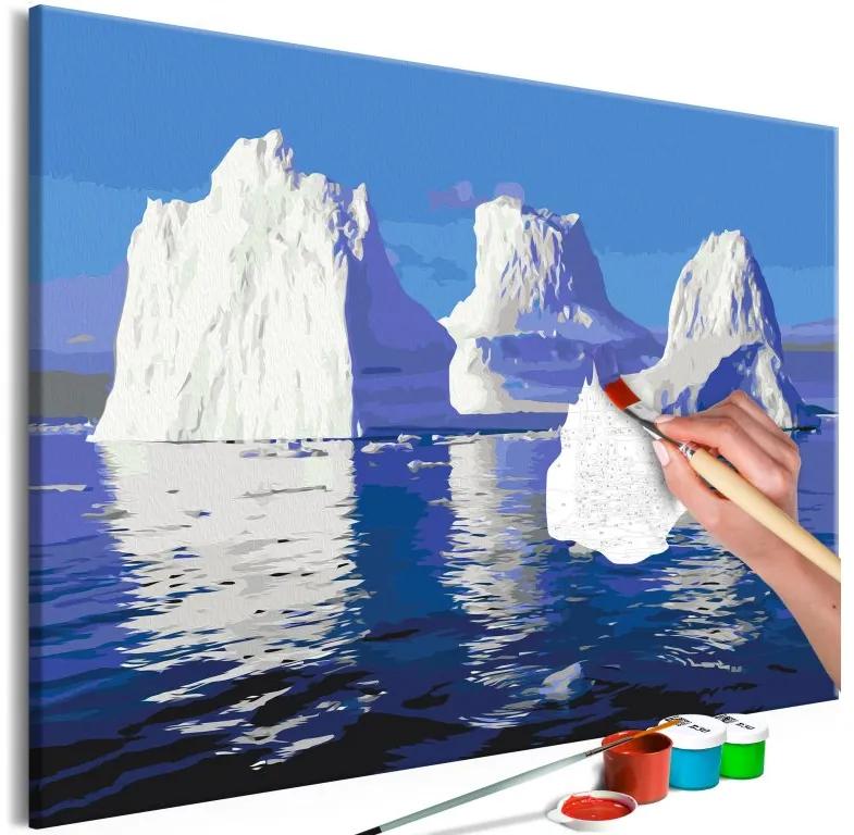 Obraz - maľovaný podľa čísel Iceberg