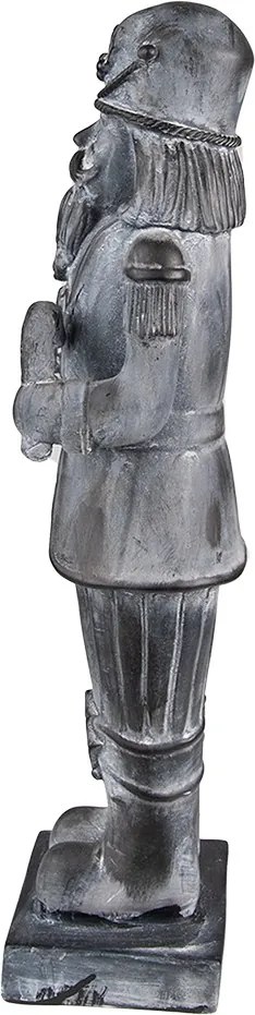 Dekorace louskáček na ořechy Šedá 15*11*47 cm - 15*11*47 cm