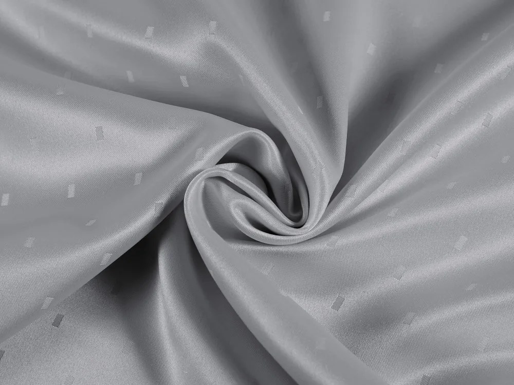 Biante Teflónový oválny obrus TF-080 Obdĺžničky na sivom 140x160 cm