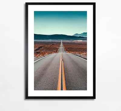 Maľba THE ROAD TO HAPPINESS 50x70 cm