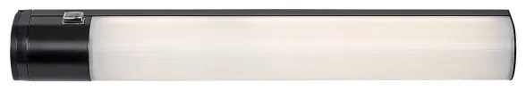 Rabalux 78029 - LED Podlinkové svietidlo so zásuvkou DUDDU LED/17W/230V čierna