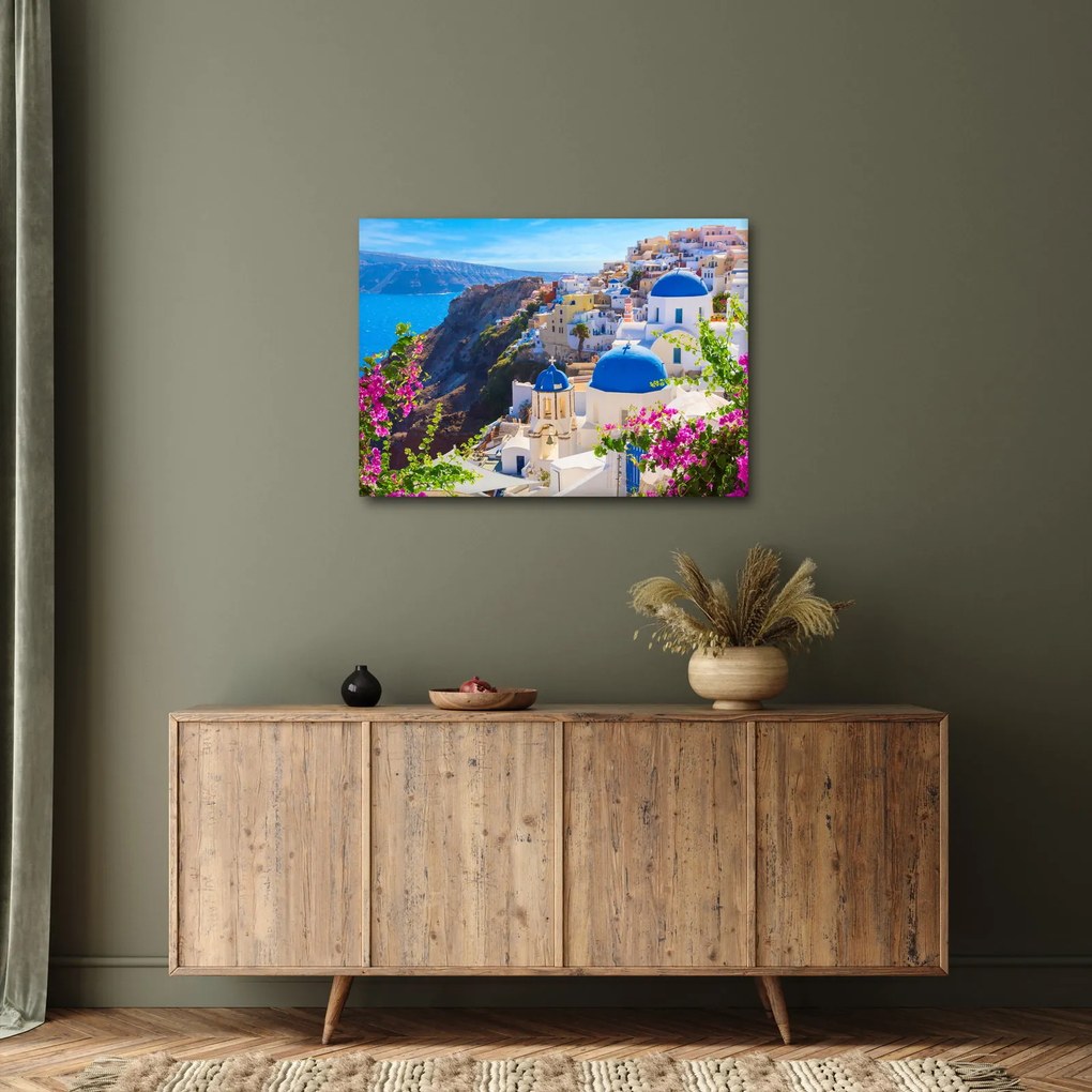 Obraz - Santorini, Grécko (70x50 cm)