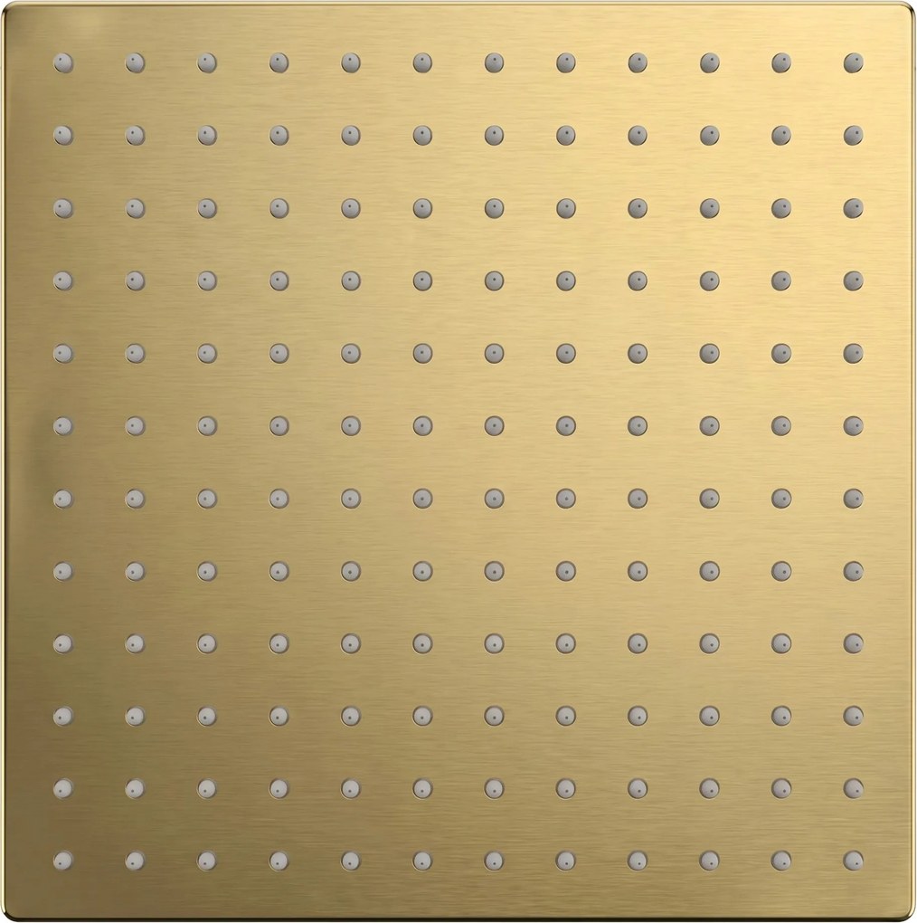 Rea Rea, štvorcová hlavová sprcha 30x30 cm, nerez, JS-P015BG, zlatá matná, REA-P0616