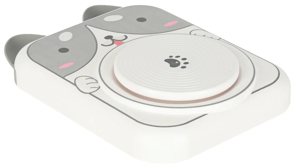 KIK Detský elektrický hrnčiarsky kruh – kreatívna sada s hlinou, motív psík, USB pre deti 3+