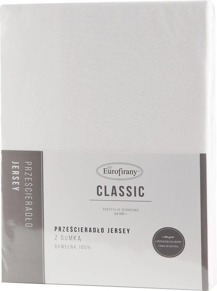 JERSEY PRESTIERADLO JERSEY3 220X240 CM SVETLOKRÉMOVÉ