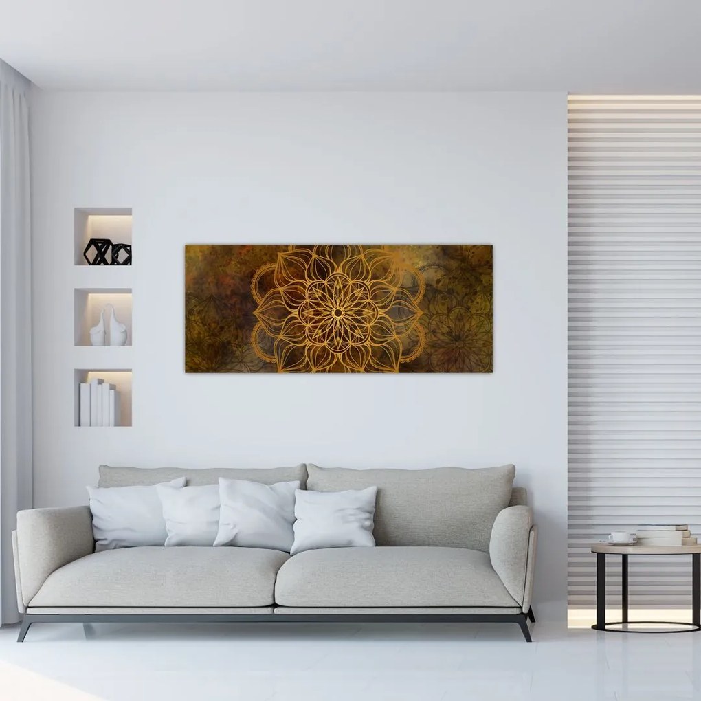 Obraz - Mandala radosti (120x50 cm)