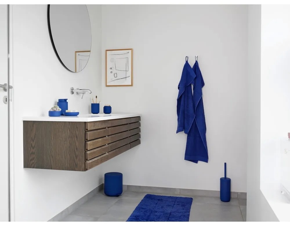 Modrá bavlnená osuška 70x140 cm Indigo – Zone