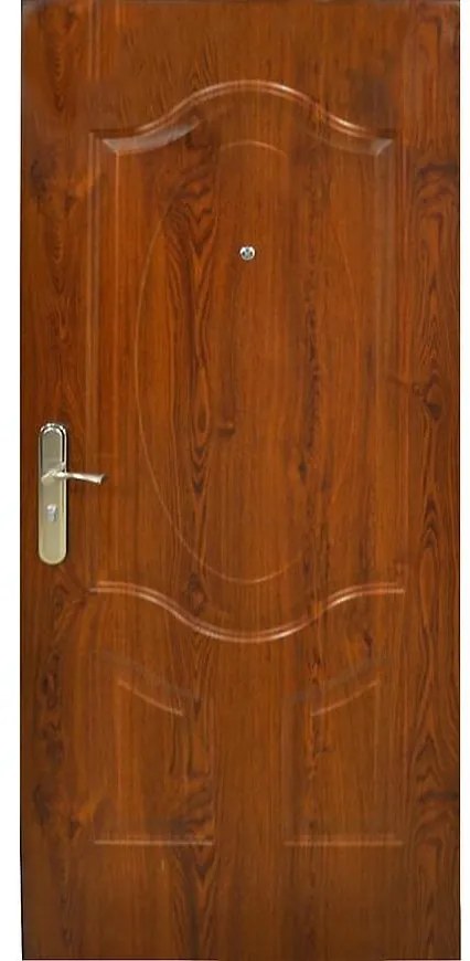 Dvere vchodové Mx-zeus 90P zlatý dub pp