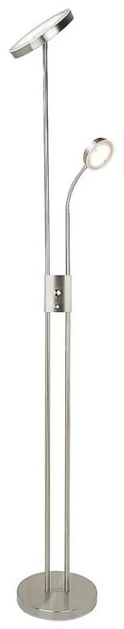 Rabalux 3239-LED Stmievateľná stojacia lampa OPHUS LED/18,5W/230V + LED/4,5W chróm RL3239