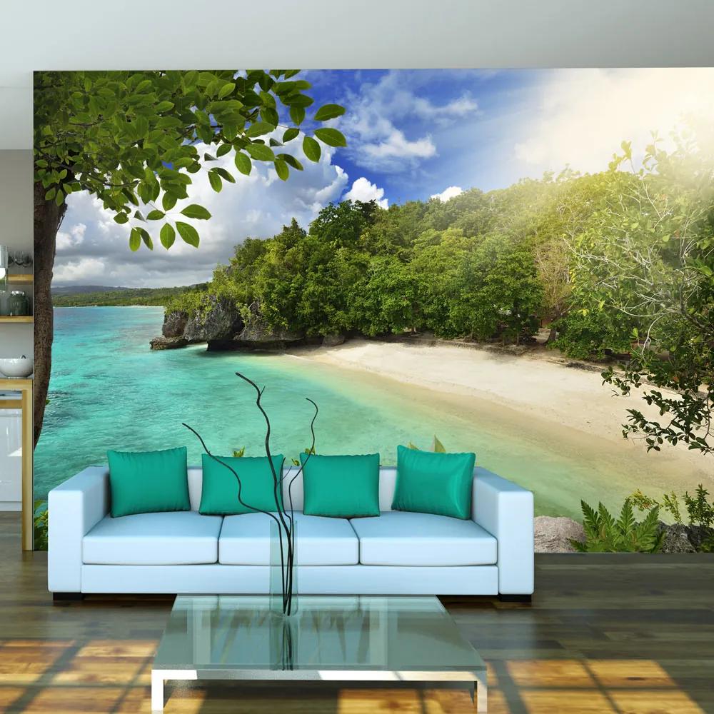 Artgeist Fototapeta - Sunny beach Veľkosť: 150x105, Verzia: Premium