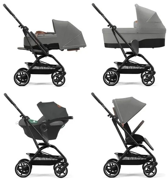 Cybex športový kočík Eezy S Twist+ 2 BLACK