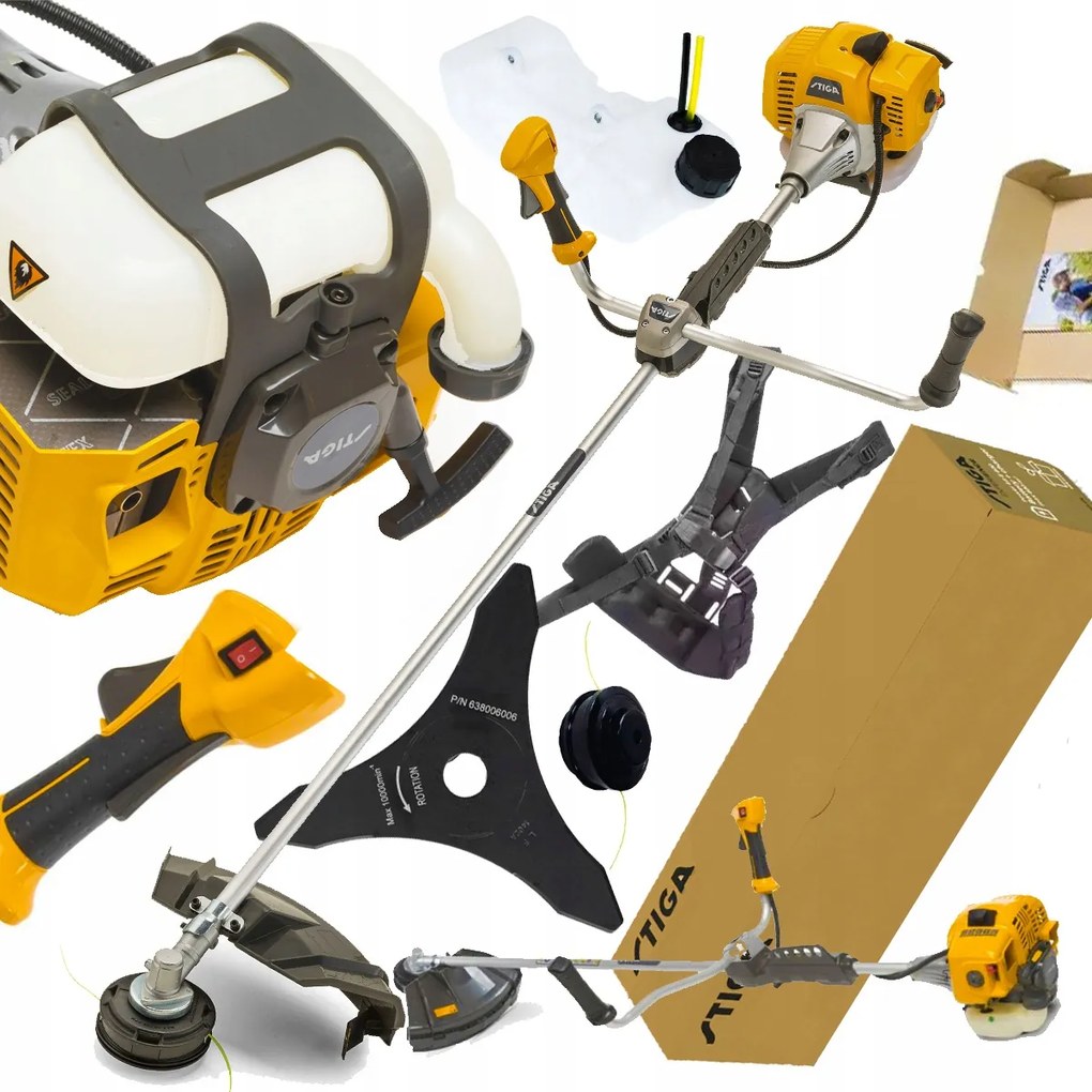 Benzínová kosačka Stiga Bc 535 B 1.22 Km sada