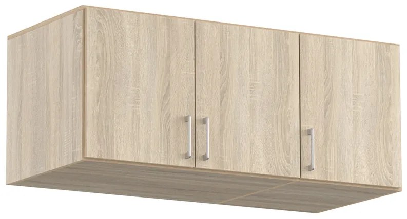 DREVONA Nadstavec na skriňu BASIC 3DV dub sonoma