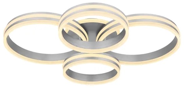 Globo 67260-90 - LED stmievateľné stropné svietidlo RUBIO LED/90W/230V 68x85 cm